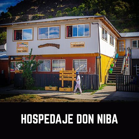 Hospedaje Cabana Y Restaurante Don Niba Villa Cerro Castillo Buitenkant foto